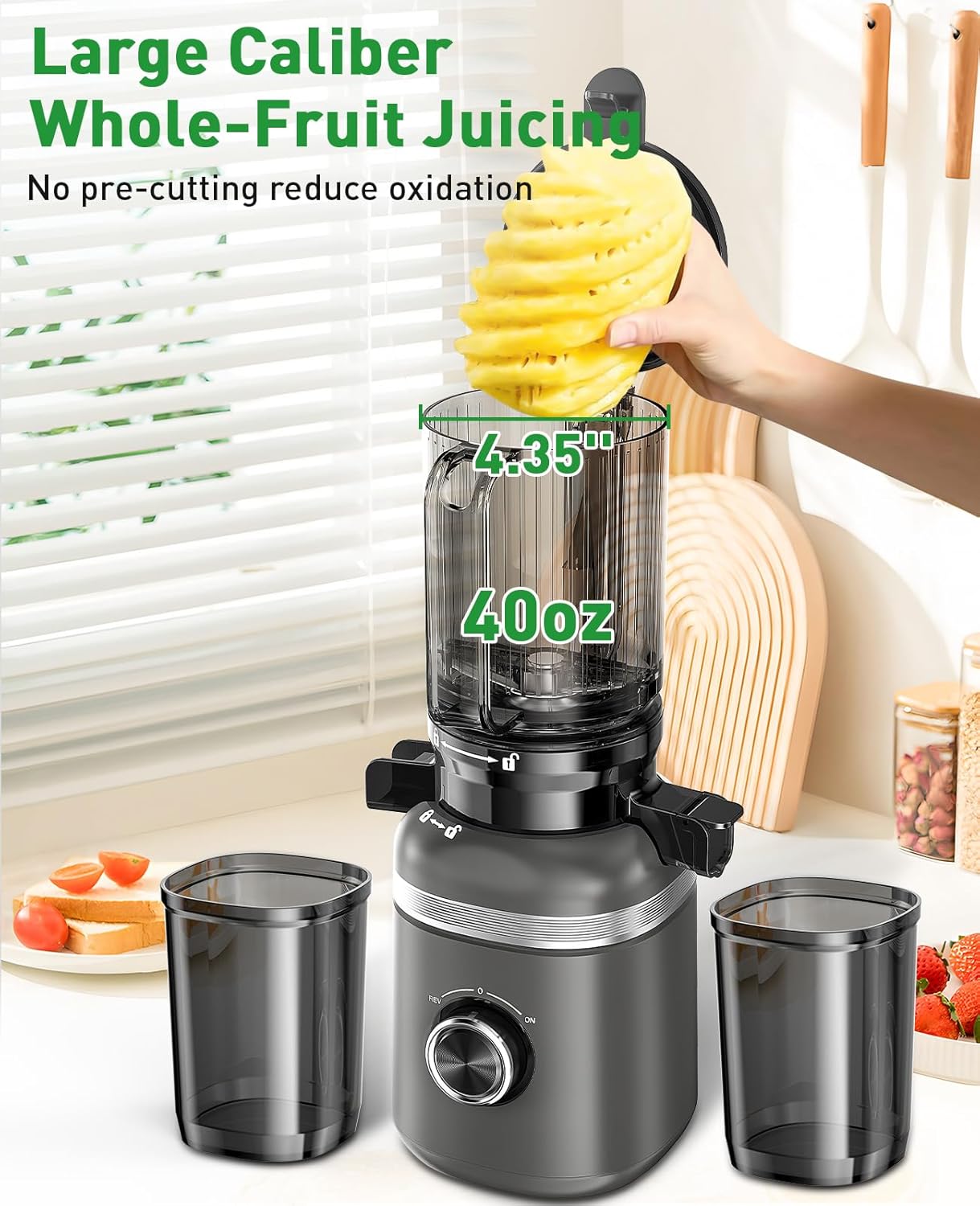 QuickSquezze™ automatisk juicer