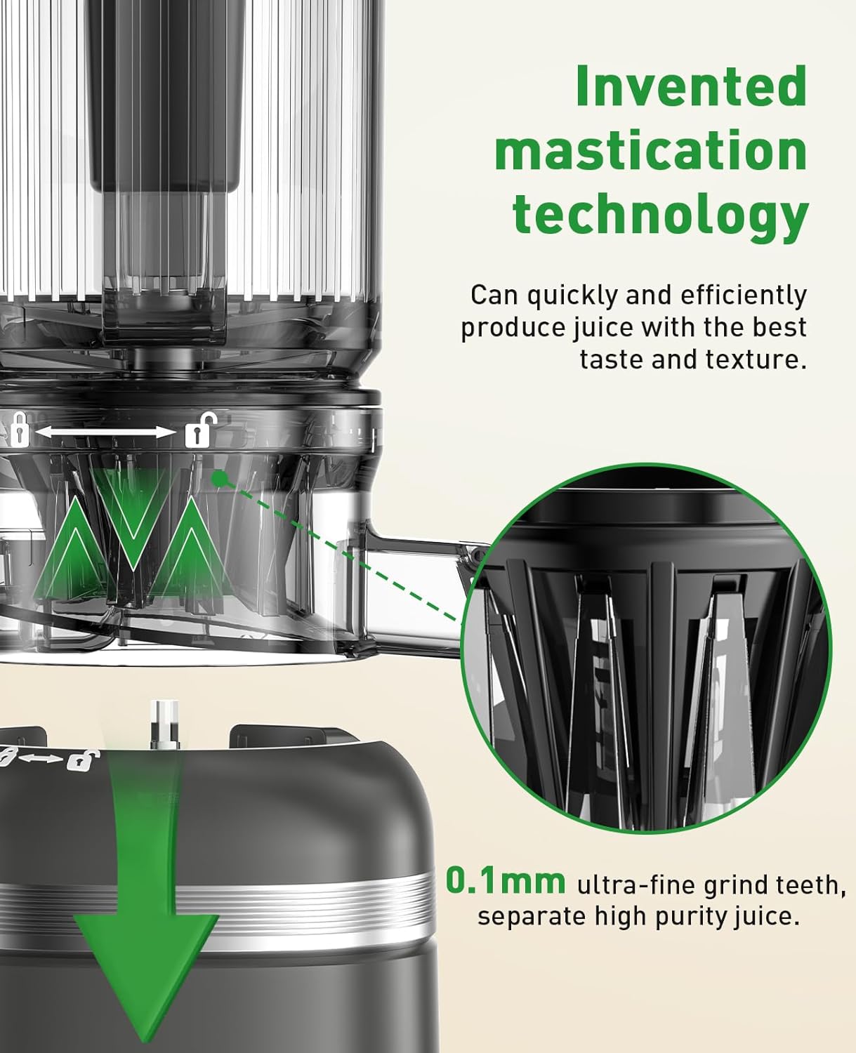 QuickSquezze™ automatisk juicer
