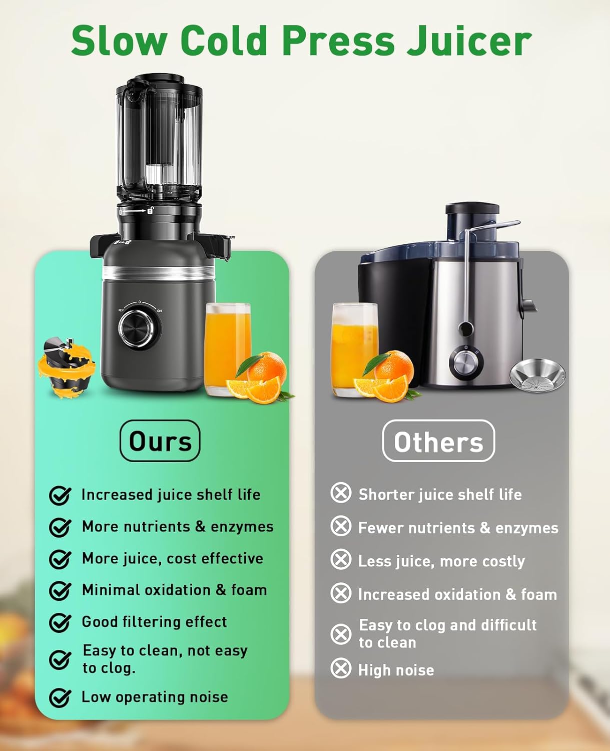 QuickSquezze™ automatisk juicer